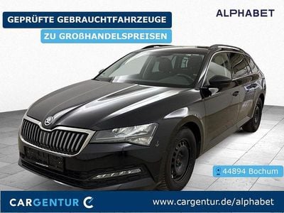 Gebraucht Skoda Superb Ambition 150 PS (110 kW) 2021 Black magic perleffekt Kombi
