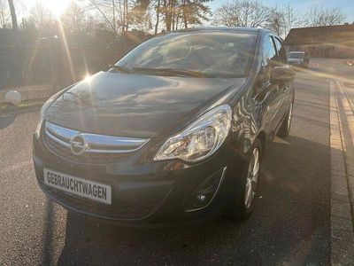 Gebraucht Opel Corsa Active 101 PS (74 kW) 2013 Schwarz Kleinwagen