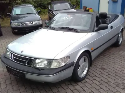 Gebraucht Saab 900 Cabriolet 150 PS (110 kW) 1997 Silber Cabrio