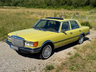 Gebraucht Mercedes S280 156 PS (114 kW) 1978 Gelb Limousine