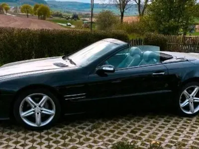 Gebraucht Mercedes SL350 245 PS (180 kW) 2006 Schwarz Cabrio