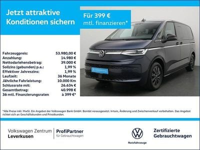 Gebraucht VW Multivan Style 150 PS (110 kW) 2025 Starlight blue Van