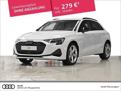 Ny Audi A3 Advanced 116 HK (85 kW) 2025 Hvid Sedan