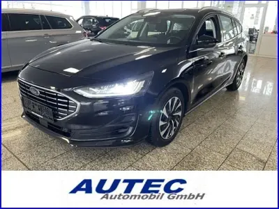 Gebraucht Ford Focus Titanium 120 PS (88 kW) 2022 Schwarz, metallic Kombi