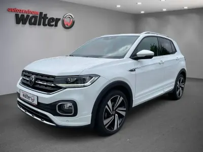 Używany VW T-Cross R-line 150 KM (110 kW) 2021 Biały SUV