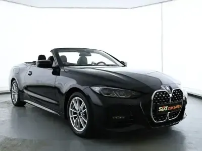 Gebraucht BMW 420 Cabriolet M Sport 184 PS (135 kW) 2024 Schwarz Cabrio
