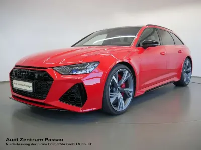 Brugt Audi RS6 Ambiente 600 HK (441 kW) 2021 Rød Stationcar