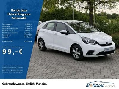 Usata Honda Jazz Elegance 109 CV (80 kW) 2022 Bianco Utilitaria