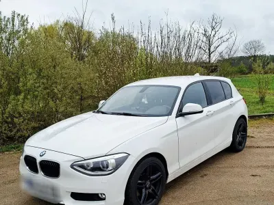 Używany BMW 116 Sport Line 116 KM (85 kW) 2014 Biały Hatchback