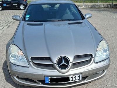 Brugt Mercedes SLK200 163 HK (119 kW) 2005 Sølv Cabriolet