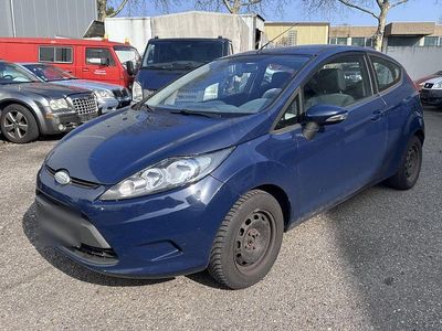 Gebraucht Ford Fiesta 60 PS (44 kW) 2009 Blau Kleinwagen