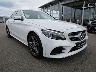 Usata Mercedes C220 AMG 194 CV (142 kW) 2019 Bianco Berlina