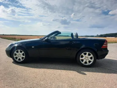 Gebraucht Mercedes SLK200 136 PS (100 kW) 1999 Schwarz Cabrio