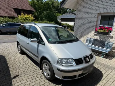 Gebraucht Seat Alhambra 131 PS (96 kW) 2003 Silber Van / Kleinbus