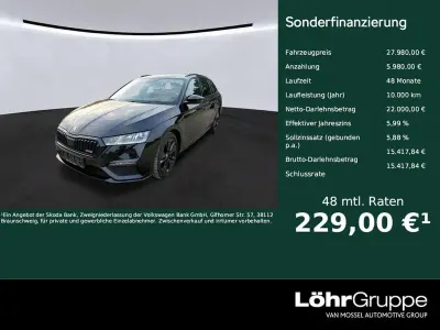 Gebraucht Skoda Octavia RS 200 PS (147 kW) 2023 Schwarz Kombi