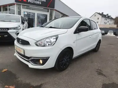 Brugt Mitsubishi Space Star Diamant Edition 80 HK (58 kW) 2020 Hvid Sedan