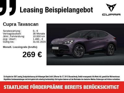 Neu Cupra Tavascan Endurance 210 kW (286 PS) 2026 Violett SUV