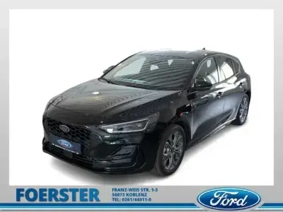 Gebraucht Ford Focus ST-Line X 125 PS (91 kW) 2024 Schwarz Limousine