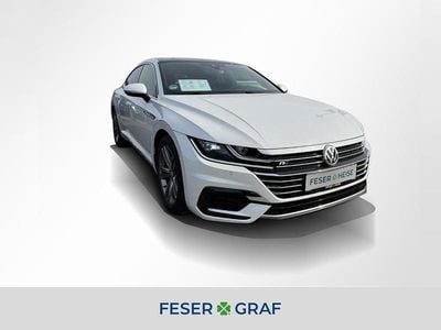 Gebraucht VW Arteon R-line 190 PS (139 kW) 2019 Oryxweiß perlmutteffekt Kleinwagen