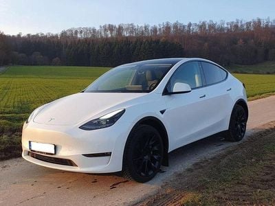 Brugt Tesla Model Y 378 kW (514 HK) 2022 Hvid SUV