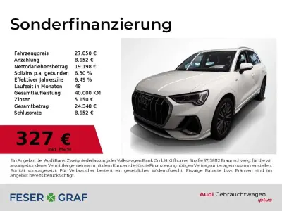 Usata Audi Q3 S-Line 150 CV (110 kW) 2022 Bianco SUV