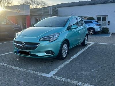 Gebraucht Opel Corsa Innovation 101 PS (74 kW) 2015 Grün Kleinwagen