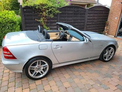 Gebraucht Mercedes SLK230 197 PS (144 kW) 2000 Silber Cabrio