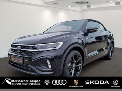 Neu VW T-Roc Cabriolet R-line 150 PS (110 kW) 2025 Deep black perleffekt / schwar Cabrio