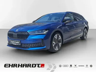 Ny Skoda Superb SportLine 193 HK (141 kW) 2026 Blå Stationcar