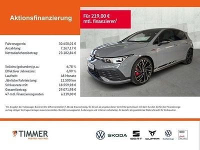 Gebraucht VW Golf VII GTI Clubsport 300 PS (220 kW) 2021 Grau Kleinwagen