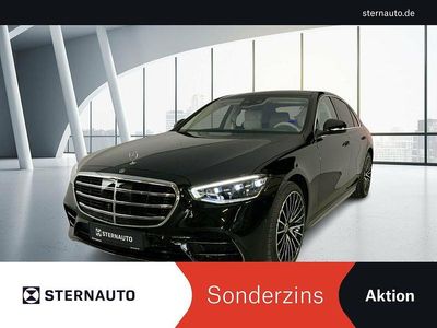 Gebraucht Mercedes S450 AMG line 367 PS (269 kW) 2025 Metalliclack obsidianschwarz Limousine
