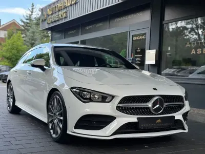 Gebraucht Mercedes CLA200 Shooting Brake AMG 163 PS (119 kW) 2020 Weiß Kombi