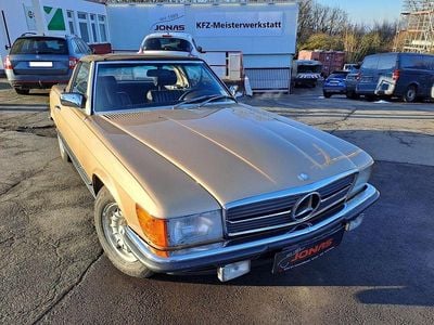 Gebraucht Mercedes SL500 231 PS (169 kW) 1982 Gold Cabrio