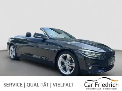 Gebraucht BMW 420 Cabriolet Sport Line 184 PS (135 kW) 2019 Schwarz Cabrio