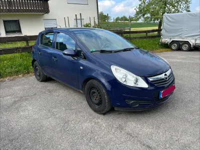 Używany Opel Corsa 90 KM (66 kW) 2009 Niebieski Hatchback