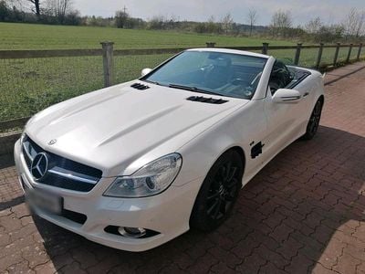 Second-hand Mercedes SL550 387 CP (284 kW) 2009 Alb Cabrio