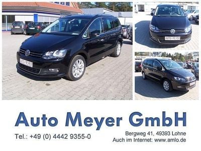 Gebraucht VW Sharan Highline 150 PS (110 kW) 2017 Schwarz Van / Kleinbus