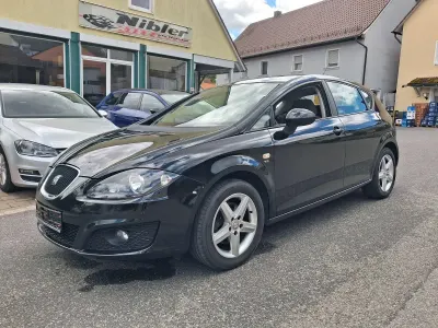 Gebraucht Seat Leon Style 125 PS (91 kW) 2012 Schwarz Kleinwagen