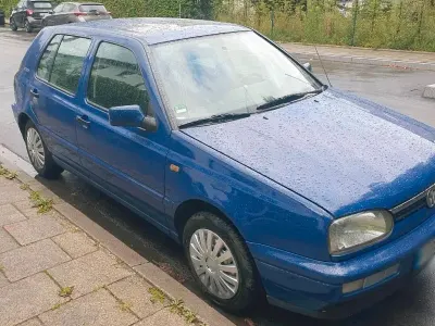 Gebraucht VW Golf III 75 PS (55 kW) 1997 Blau Kleinwagen