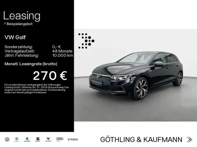 Gebraucht VW Golf VIII Style 131 PS (96 kW) 2024 Grenadillschwarz metallic Limousine