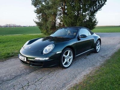 Usata Porsche 911 Carrera 4 Cabriolet 325 CV (239 kW) 2007 Verde Cabrio