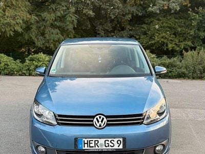 Gebraucht VW Touran Highline 140 PS (102 kW) 2013 Blau Van / Kleinbus