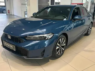 Nouvelle Honda Civic Elegance 143 ch (105 kW) 2026 Bleue Berline
