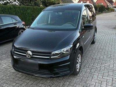 Usata VW Caddy 102 CV (75 kW) 2016 Nero Monovolume