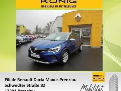 Begagnad Renault Captur Equilibre 100 HK (73 kW) 2023 Blå SUV