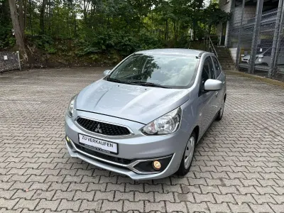 Gebraucht Mitsubishi Space Star Diamant Edition 71 PS (52 kW) 2016 Silber Kleinwagen