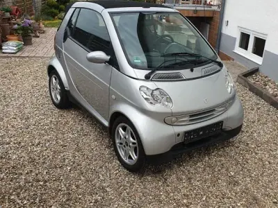 Occasion Smart ForTwo Cabrio Passion 61 ch (44 kW) 2003 Argent Cabriolet