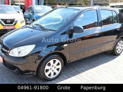 Gebraucht Hyundai Getz Edition 67 PS (49 kW) 2008 Schwarz Kleinwagen
