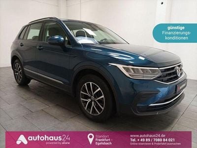 Gebraucht VW Tiguan Life 150 PS (110 kW) 2021 Blau SUV