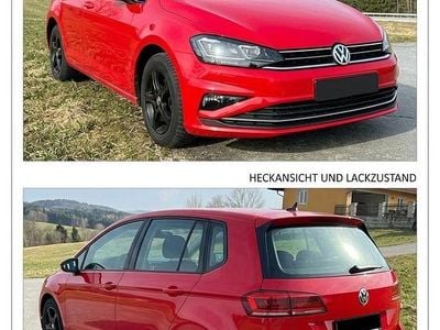 Gebraucht VW Golf Sportsvan Comfortline 116 PS (85 kW) 2019 Rot Van / Kleinbus